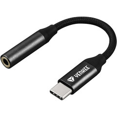 Адаптер YENKEE, USB C - разъем 3,5 мм цена и информация | Адаптеры, USB-разветвители | pigu.lt