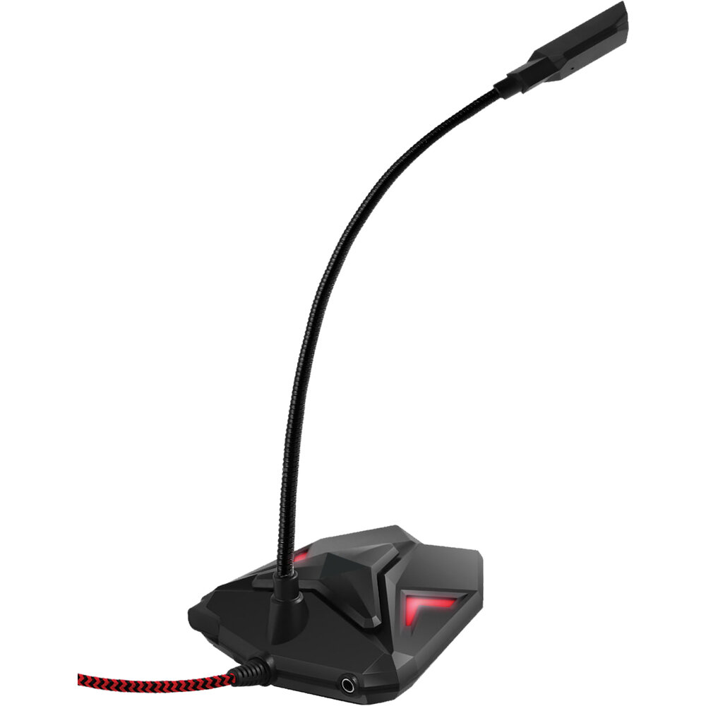 Mikrofonas žaidimams YENKEE SCOUNT, 3.5mm ausinių jungtis, USB kaina ir informacija | Mikrofonai | pigu.lt