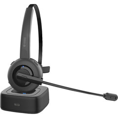 Беспроводные моно наушники с микрофоном YENKEE YHP 50BT 30ч, 66 г, Bluetooth 5.0 цена и информация | Теплая повязка на уши, черная | pigu.lt
