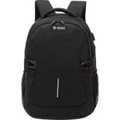 Kuprinė nešiojamam kompiuteriui YENKEE FLASHPACKER, USBx1, 15.6", 20L kaina ir informacija | Krepšiai, kuprinės, dėklai kompiuteriams | pigu.lt