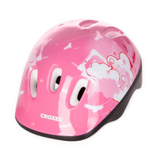 Vaikiškas dviratininko šalmas Croxer Dream XS, rožinis kaina ir informacija | Šalmai | pigu.lt