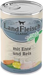 Landfleisch konservai šunims su antiena ir ryžiais, 400 g. kaina ir informacija | Konservai šunims | pigu.lt