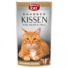 Skanėstas katėms Perfecto Cat Knabber-Kissen odai ir kailiui 50 g kaina ir informacija | Skanėstai katėms | pigu.lt