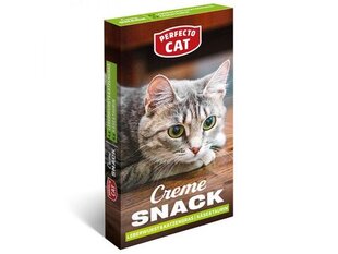 Perfecto Cat - skaniukai su vištiena ir lašiša 8vnt kaina ir informacija | Skanėstai katėms | pigu.lt