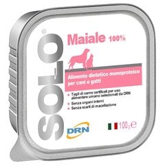 Solo su kiauliena, 100g цена и информация | Консервы для собак | pigu.lt