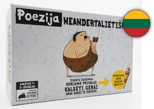 Stalo žaidimas Poezija Neandertalietiškai, LT kaina ir informacija | Stalo žaidimai, galvosūkiai | pigu.lt