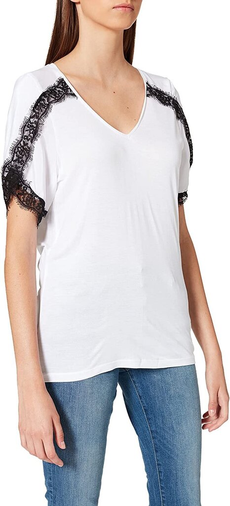 Marškinėliai moterims Kaporal, baltos spalos цена и информация | Marškinėliai moterims | pigu.lt