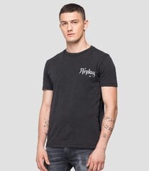 Vyriški marškinėliai Replay, juodos spalvos kaina ir informacija | Vyriški marškinėliai | pigu.lt