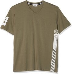 Vyriški marškinėliai Kaporal, žalios spalvos kaina ir informacija | Vyriški marškinėliai | pigu.lt