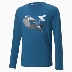 Детская рубашка Puma Alpha 670103*17, синяя цена и информация | Рубашки для мальчиков | pigu.lt