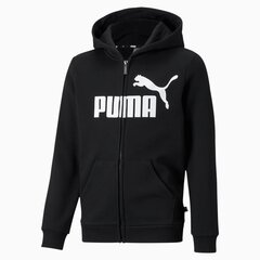 Детская спортивная кофта Puma Essentials 586967*01, чёрная цена и информация | Свитеры, жилетки, пиджаки для мальчиков | pigu.lt