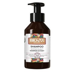 Очищающий шампунь с уксусом L'biotica Biovax Botanic Shampoo, 200 мл цена и информация | Шампуни | pigu.lt