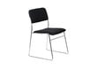 Biuro kėdė A2A CN-62/CH, juoda kaina ir informacija | Virtuvės ir valgomojo kėdės | pigu.lt