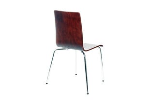 Valgomojo kėdė A2A TDC-132/B, tamsiai ruda kaina ir informacija | Virtuvės ir valgomojo kėdės | pigu.lt