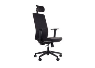 Офисное кресло Stema ZN-807, черное цена и информация | Офисные кресла | pigu.lt