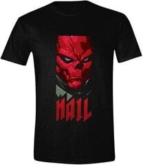 The Avengers Red Skull Hail футболка | S размер 9870 цена и информация | Мужские футболки | pigu.lt