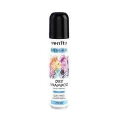 Sausas šampūnas Venita Fresh Hair Dry Shampoo Fresh, 75ml kaina ir informacija | Šampūnai | pigu.lt