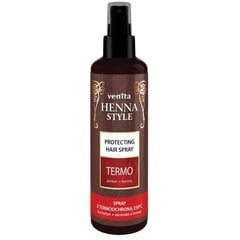 Спрей для укладки волос с термальной защитой Venita Henna Style Termo Spray, 200 мл цена и информация | Средства для укладки волос | pigu.lt