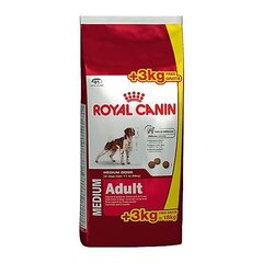 Royal Canin для взрослых собак средних пород, 15 кг + 3 кг цена и информация | Сухой корм для собак | pigu.lt