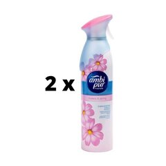 Oro gaiviklis AMBI PUR Blossom&Breeze, 300ml x 2 vnt. pakuotė kaina ir informacija | Oro gaivikliai | pigu.lt