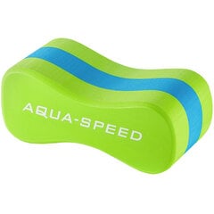 Aqua-Speed plaukimo lenta Eight "3" Junior žaliai mėlyna col. 04 kaina ir informacija | Plaukimo lentos, plūdurai | pigu.lt