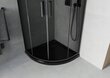 Pusapvalė dušo kabina Mexen Rio F su padėklu ir sifonu, 70x70,80x80,90x90cm, juoda/grafito+juoda kaina ir informacija | Dušo kabinos | pigu.lt