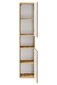 Aukšta pakabinama spintelė ARUBA CRAFT, 35 cm kaina ir informacija | Vonios spintelės | pigu.lt