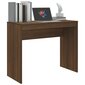 Rašomasis stalas, rudos ąžuolo spalvos, 90x40x72cm, mediena kaina ir informacija | Kompiuteriniai, rašomieji stalai | pigu.lt