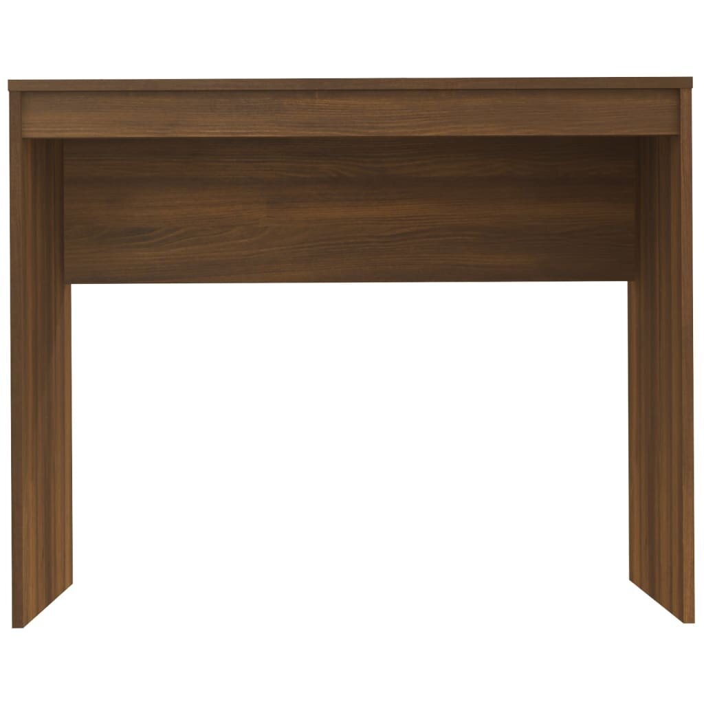 Rašomasis stalas, rudos ąžuolo spalvos, 90x40x72cm, mediena kaina ir informacija | Kompiuteriniai, rašomieji stalai | pigu.lt