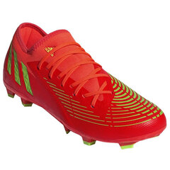 Futbolo bateliai Adidas Predator Edge, raudoni цена и информация | Футбольные бутсы | pigu.lt