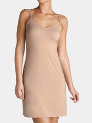 Нижнее платье Triumph «Body Make-up Dress 01 Nude» цена и информация | Женская майка из шерсти мериноса с длинным рукавом, черная | pigu.lt