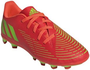 Futbolo bateliai Adidas Predator Edge 4 FxG, raudoni kaina ir informacija | Futbolo bateliai | pigu.lt