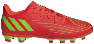 Футбольные бутсы Adidas Predator Edge 4 FxG J Red GW0970 цена и информация | Футбольные бутсы | pigu.lt