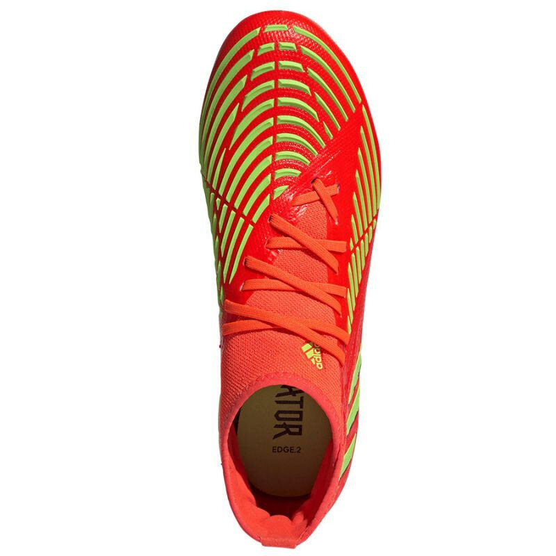 Futbolo batai Adidas Predator Edge, raudoni kaina ir informacija | Futbolo bateliai | pigu.lt