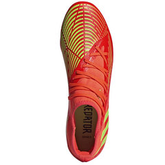 Futbolo bateliai Adidas Predator Edge, raudoni kaina ir informacija | Futbolo bateliai | pigu.lt