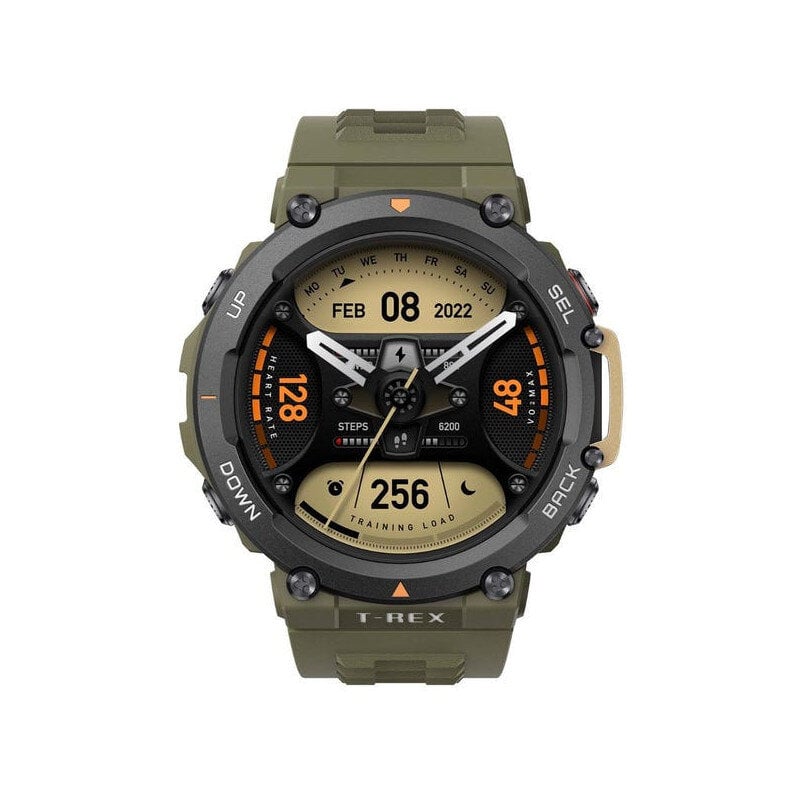 Amazfit T-Rex 2 Wild Green цена и информация | Išmanieji laikrodžiai (smartwatch) | pigu.lt