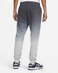 Мужские спортивные штаны Nike M Nk Club+ Cf Pant Dip Dye Grey DQ4631 070 DQ4631 070/S цена и информация | Мужская спортивная одежда | pigu.lt