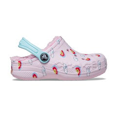 Детские тапочки Crocs™ Baya Lined Printed Clog Kid's 207653 201437 цена и информация | Детские тапочки, домашняя обувь | pigu.lt