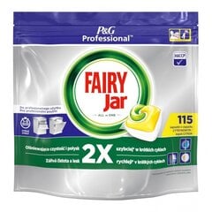 Fairy Professional indaplovės kapsulės, 115 vnt. kaina ir informacija | Fairy Virtuvės, buities, apyvokos prekės | pigu.lt