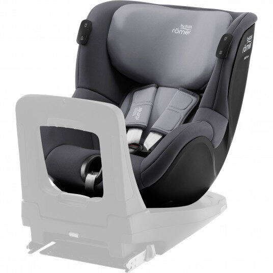 Automobilinė kėdutė Britax Dualfix iSense, 0-18 kg, Midnight Grey 2000035106 kaina ir informacija | Autokėdutės | pigu.lt