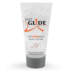 Lubrikantas Just Glide Performance Water + Silicone, 20ml kaina ir informacija | Just Glide Kvepalai, kosmetika | pigu.lt