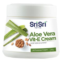 Veido ir kūno kremas Aloe Vera Vit E Cream, Sri Sri Tattva, 150g kaina ir informacija | Veido kremai | pigu.lt