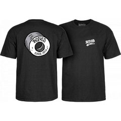 Bones Wheels Heritage Boneless T-Shirt Black kaina ir informacija | Marškinėliai moterims | pigu.lt