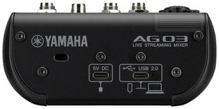 Garso pultas Yamaha AG-03 MKII, juodas kaina ir informacija | Priedai muzikos instrumentams | pigu.lt