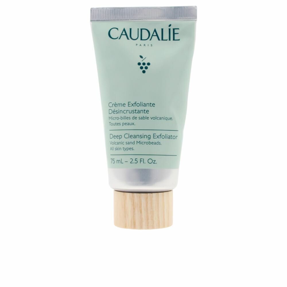 Veido šveitiklis Caudalie Deep Cleansing Exfoliator, 75ml kaina ir informacija | Veido prausikliai, valikliai | pigu.lt