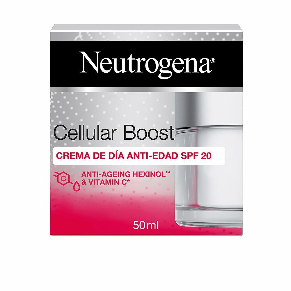 Dieninis kremas Neutrogena Cellular Boost Spf 20, 50 ml kaina ir informacija | Veido kremai | pigu.lt