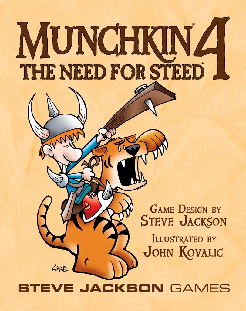 Stalo žaidimas The Need for Steed Munchkin 4 kaina ir informacija | Stalo žaidimai, galvosūkiai | pigu.lt