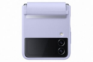 Кожаный чехол Samsung Flap для Galaxy Z Flip 4 безмятежный фиолетовый EF-VF721LLE цена и информация | Чехлы для телефонов | pigu.lt