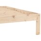 Lovos rėmas, 90x200cm, pušies medienos masyvas цена и информация | Lovos | pigu.lt