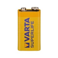 Varta Superlife 9V, 6F22 (krona), 12vnt. kaina ir informacija | varta Santechnika, remontas, šildymas | pigu.lt